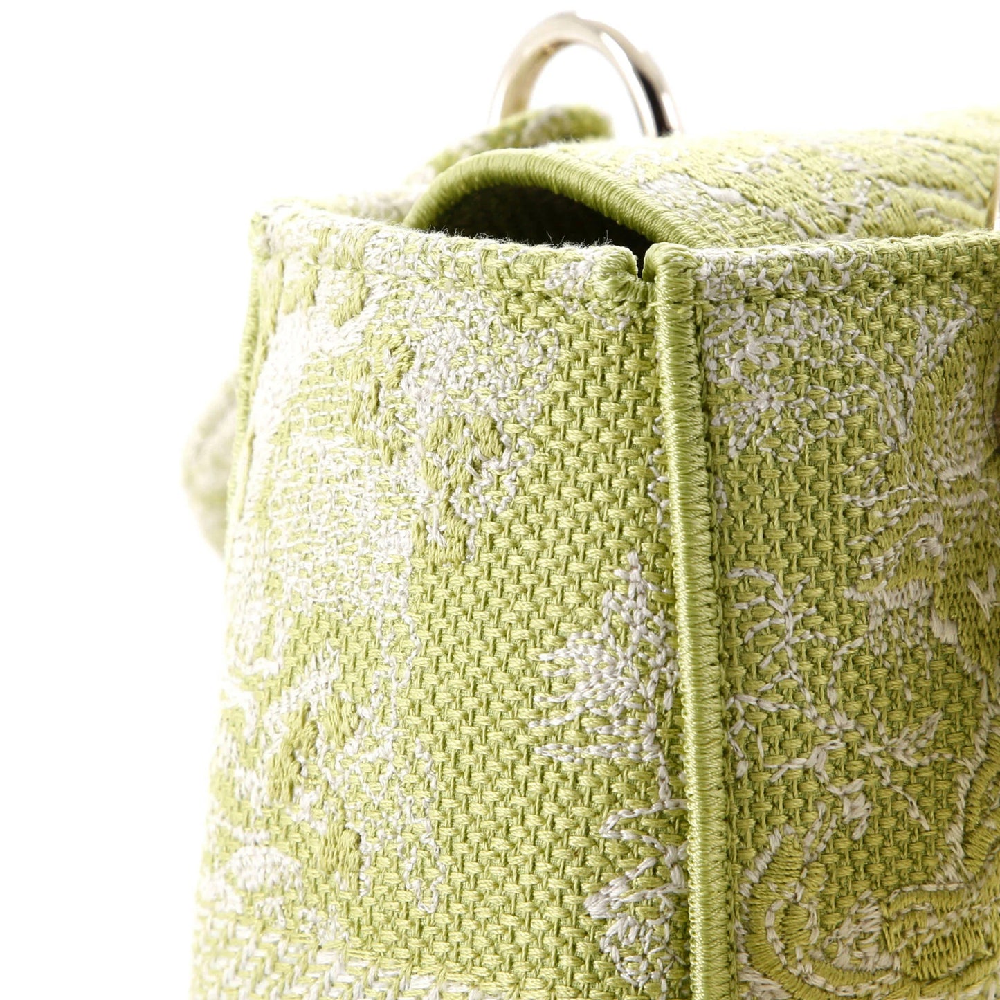 Christian Dior Toile De Jouy Lady D-Lite Bag Embroidered Canvas