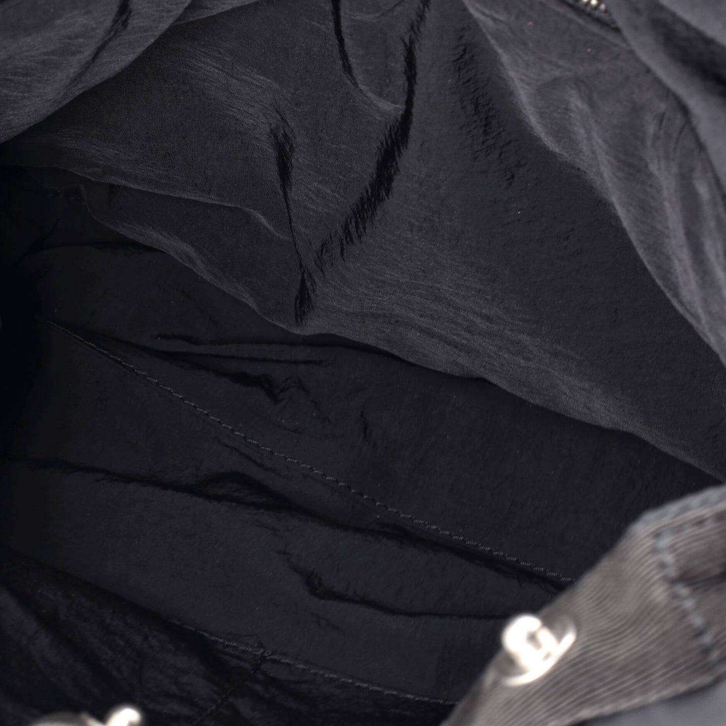 Bottega Veneta Snap Button Messenger Bag Nylon