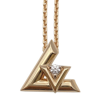 Louis Vuitton Volt One Pendant Necklace K18 Gold