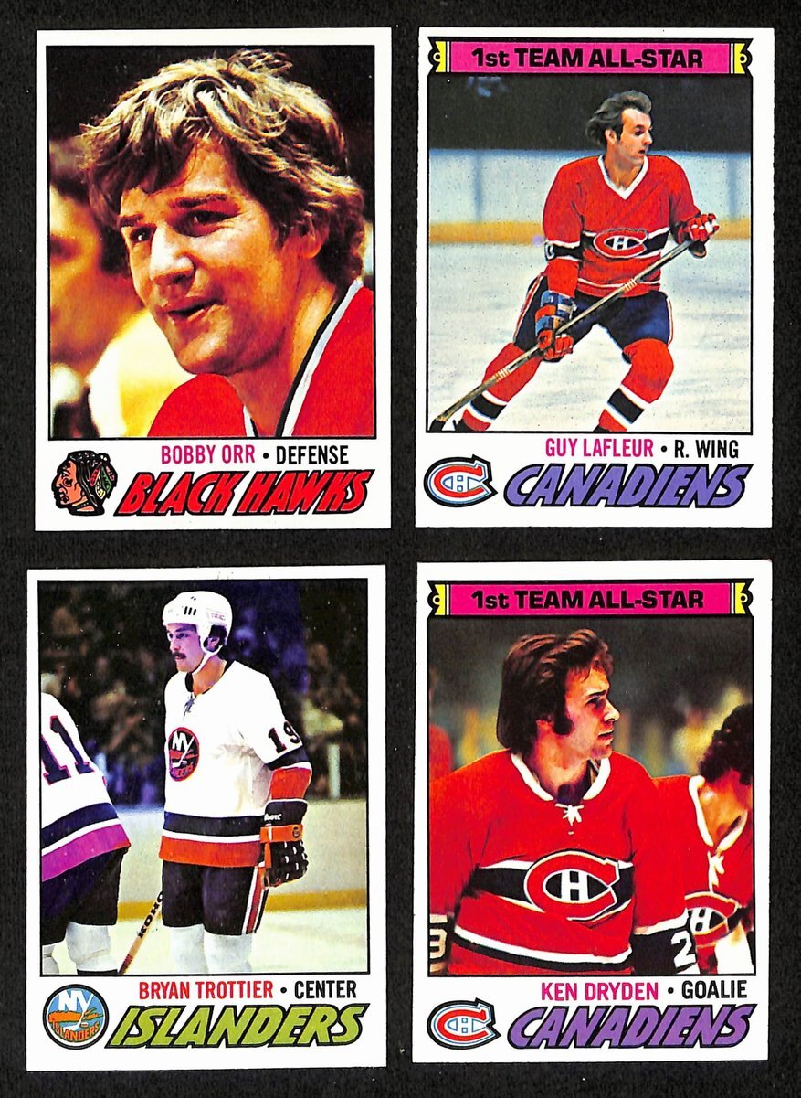 1977-78 Topps Hockey Cards Complete Set (1-264)