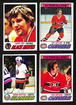 1977-78 Topps Hockey Cards Complete Set (1-264)