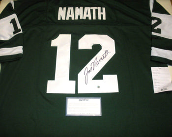 Joe Namath New York Steiner/Coa Signed Official