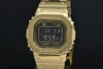 Casio Gmw-B5000Gd-9Jf G-Shock Full Metal 3459 Square Gold