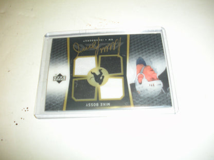 Mike Bossy 2008 Upper Deck Black Game Used Quad