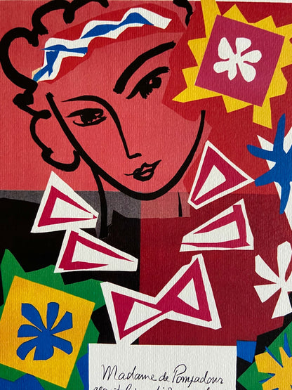 Henri Matisse Lithograph Coa 1956 Signed Op Numbered By Hand - Pablo Picasso