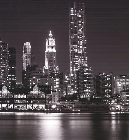 Artist Unknown Brooklyn Bridge " Offset Lithograph Photography Bla