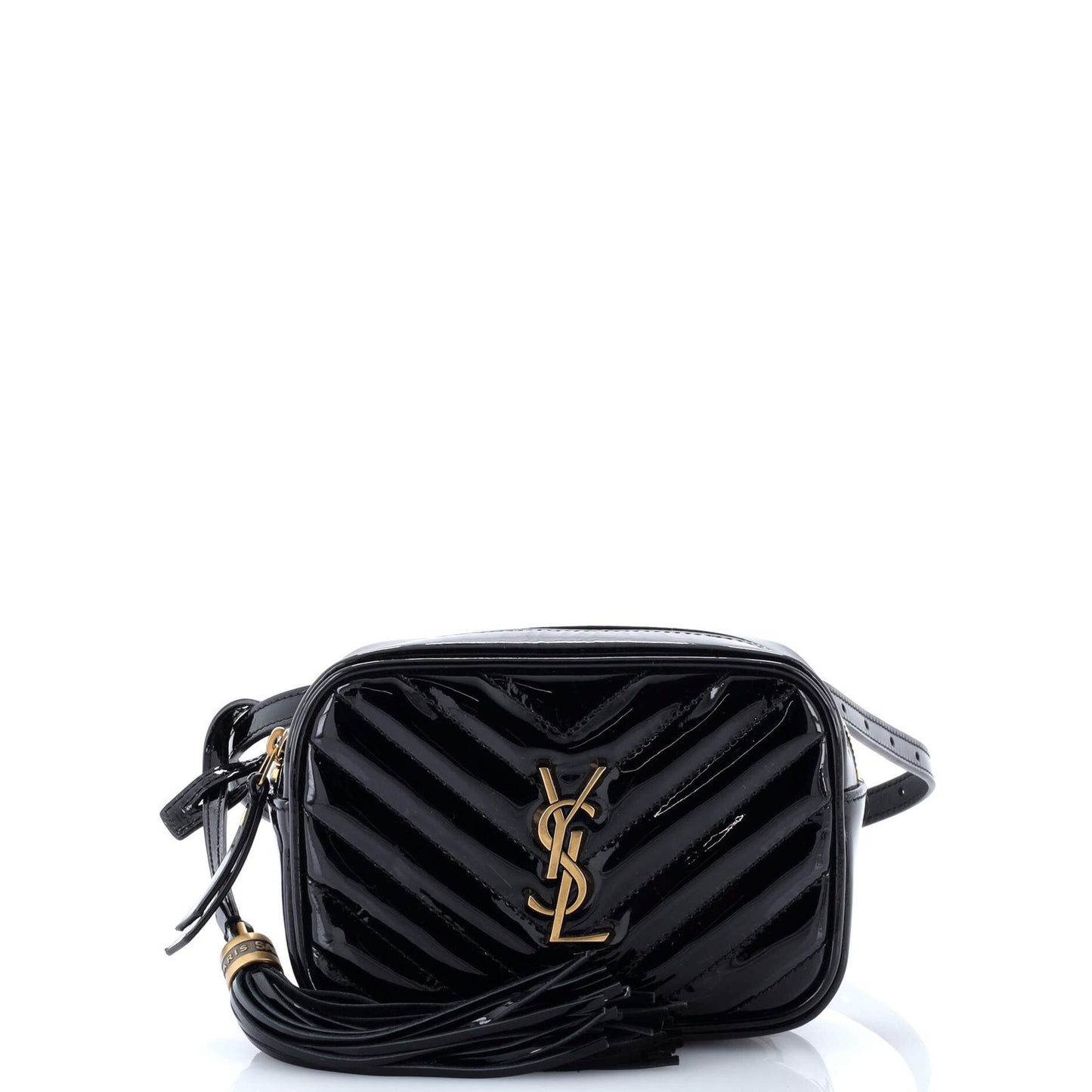 Saint Laurent Lou Belt Bag Matelasse Chevron Leather
