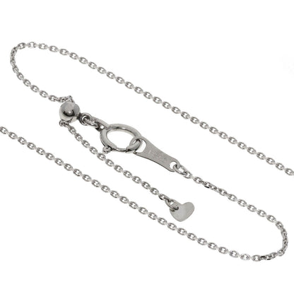 0.27Ct Diamond Necklace Platinum Pt900 Pt850 5.2G