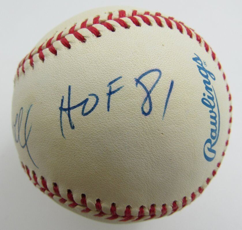 Ernie Harwell Hof Signed/Inscribed Oal Baseball Broadcaster Jsa 171094