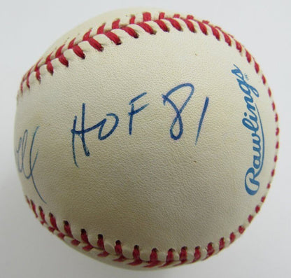 Ernie Harwell Hof Signed/Inscribed Oal Baseball Broadcaster Jsa 171094
