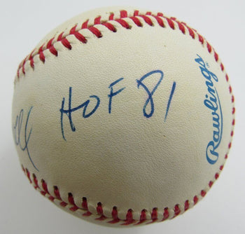 Ernie Harwell Hof Signed/Inscribed Oal Baseball Broadcaster Jsa 171094