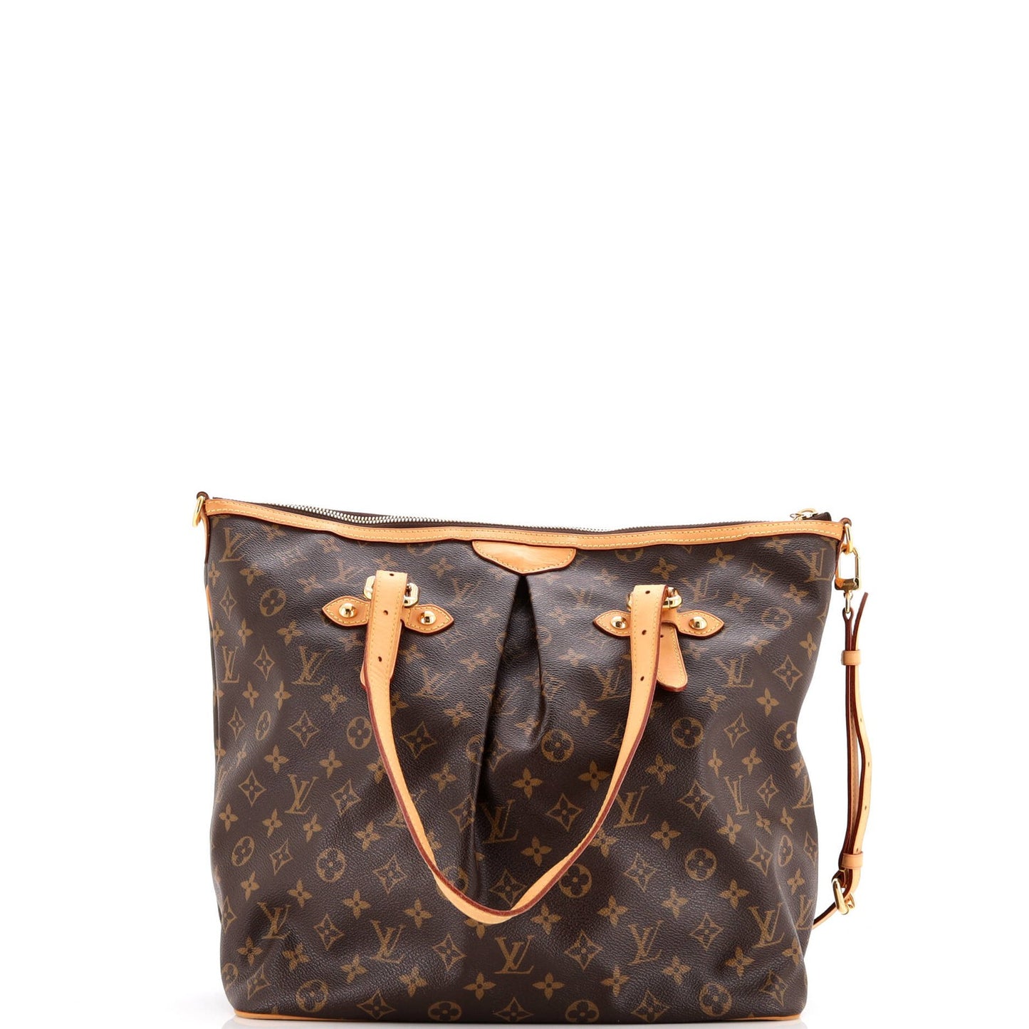 Louis Vuitton Palermo Handbag Monogram Canvas Gm