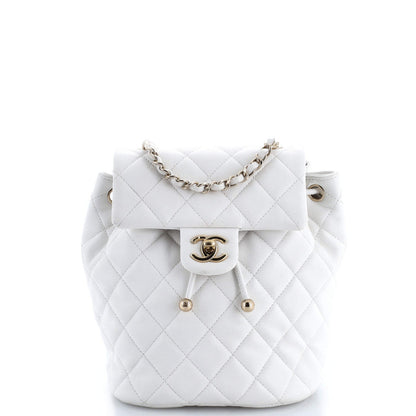 Chanel Urban Spirit Nm Backpack Quilted Caviar Mini