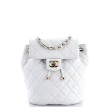 Chanel Urban Spirit Nm Backpack Quilted Caviar Mini