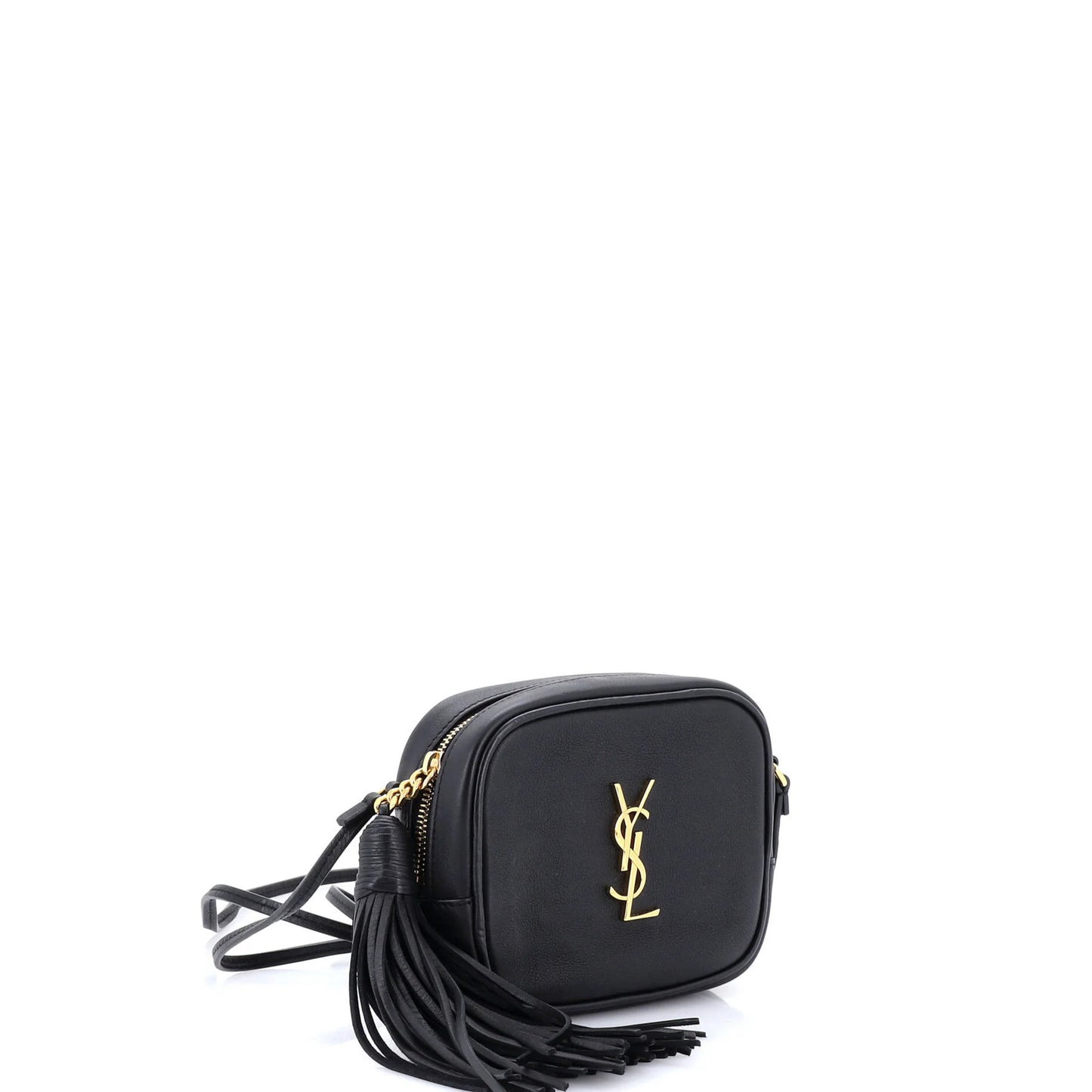 Saint Laurent Classic Monogram Blogger Crossbody Bag Leather Small