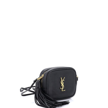 Saint Laurent Classic Monogram Blogger Crossbody Bag Leather Small