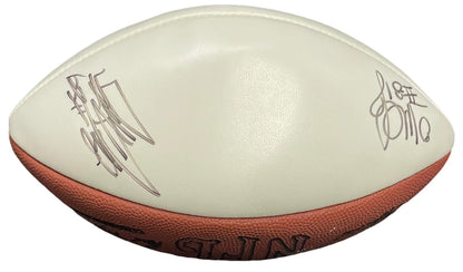 Dolphins Autographed White Panel Football (Jsa)