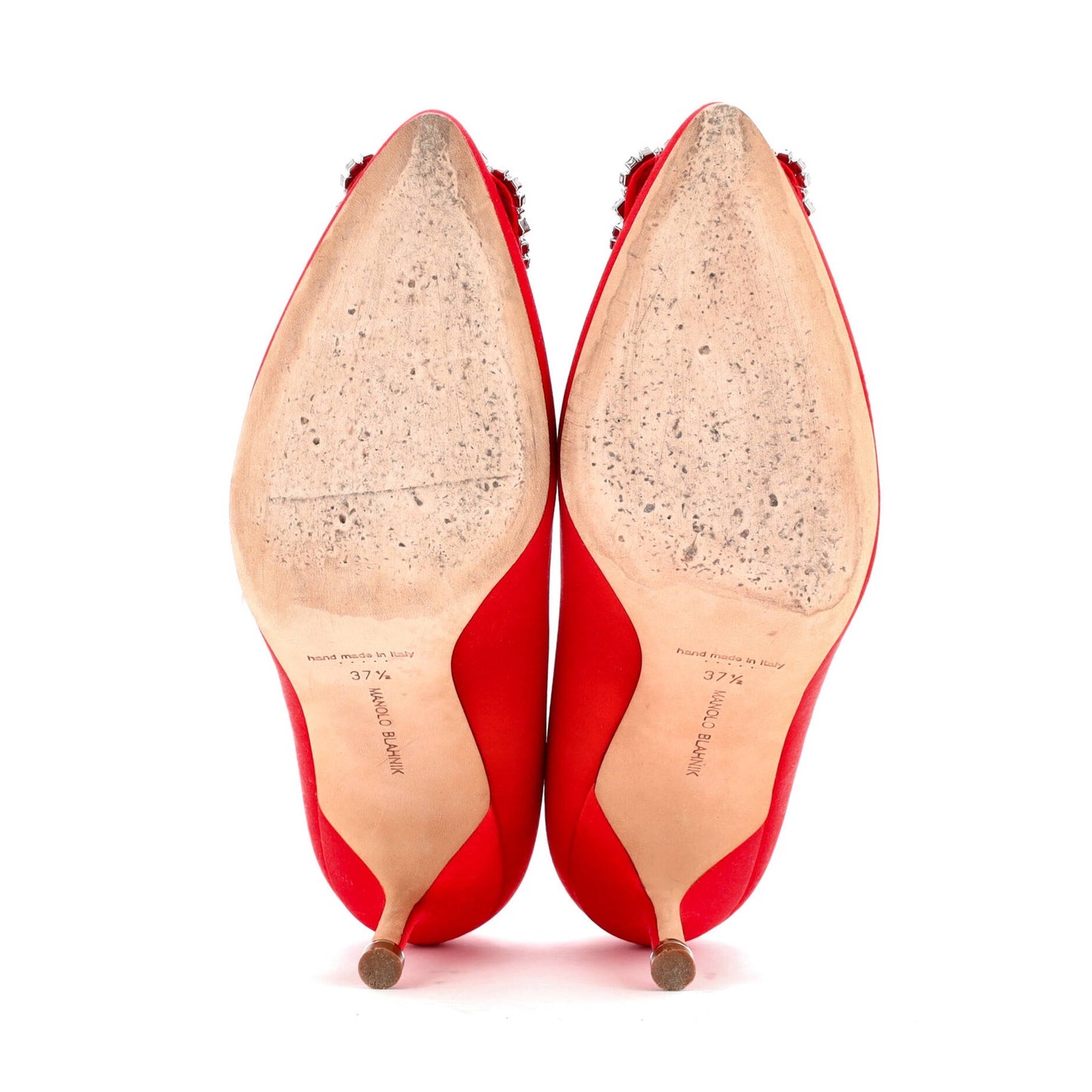 Manolo Blahnik Women'S Hangisi Pumps Satin 90