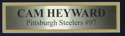 Cam Heyward Signed Pittsburgh Steelers Football
