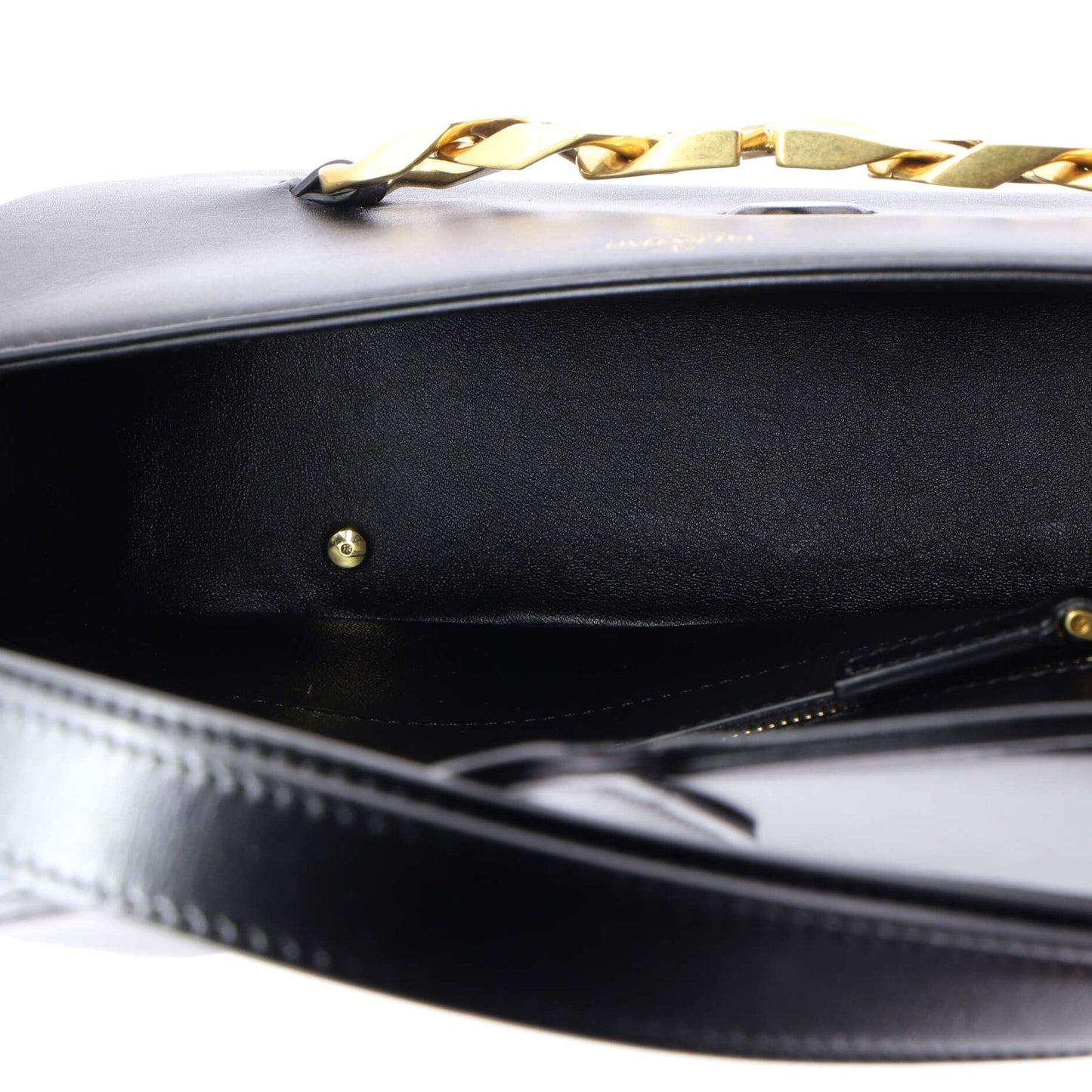 Valentino Garavani Vlogo Chain Flap Shoulder Bag Leather Medium