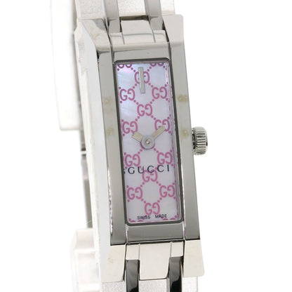 Gucci Square Face Watches Ya110 Stainless Steel/Stainless Steel
