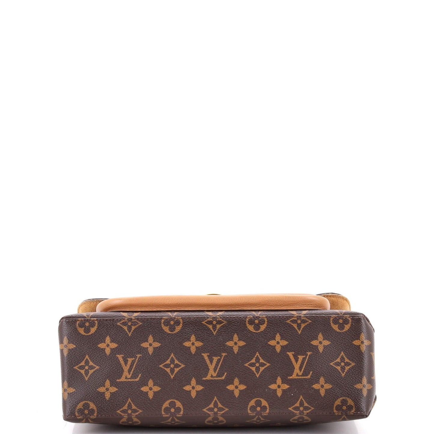 Louis Vuitton Marignan Handbag Monogram Canvas With Leather