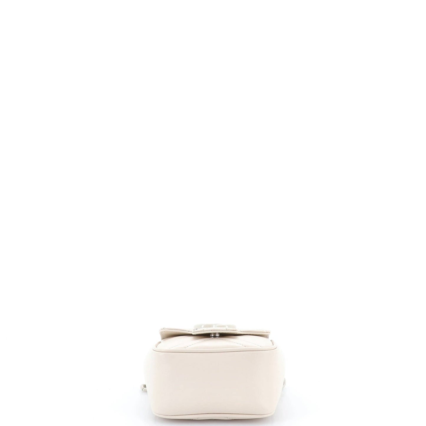 Gucci Gg Marmont Flap Belt Bag Matelasse Leather Mini