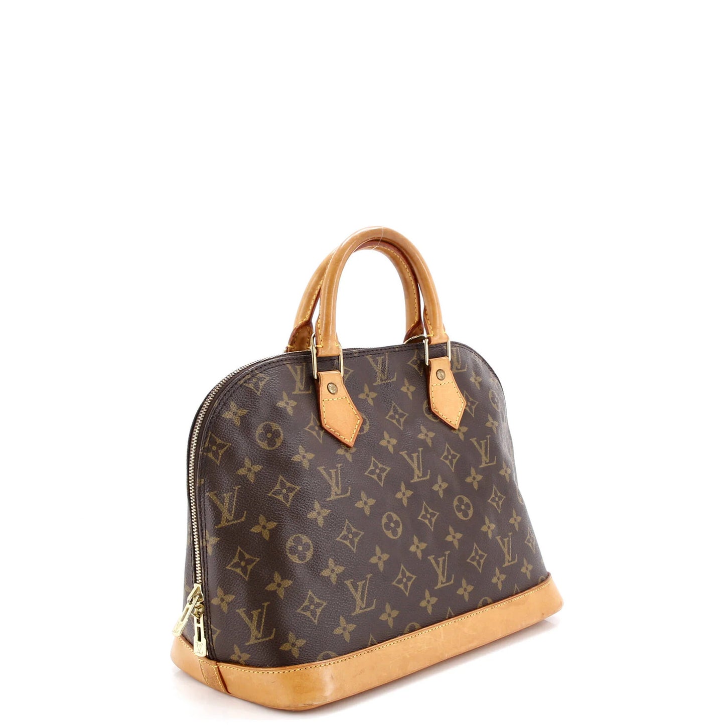 Louis Vuitton Alma Handbag Monogram Canvas Pm