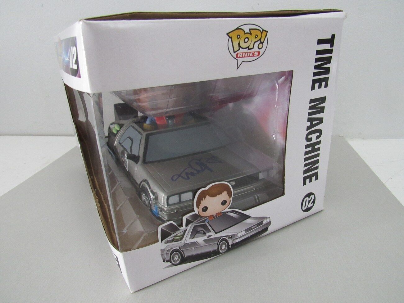 Michael J Fox Signed "Back To Future" Pop! Rides