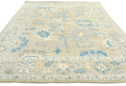 Handmade Living Room 8'3X10'1 ft Muted Colors