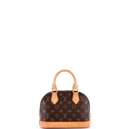 Louis Vuitton Alma Handbag Monogram Canvas Bb