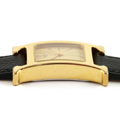 Hermes H Watch Hh1.201 Gp Quartz