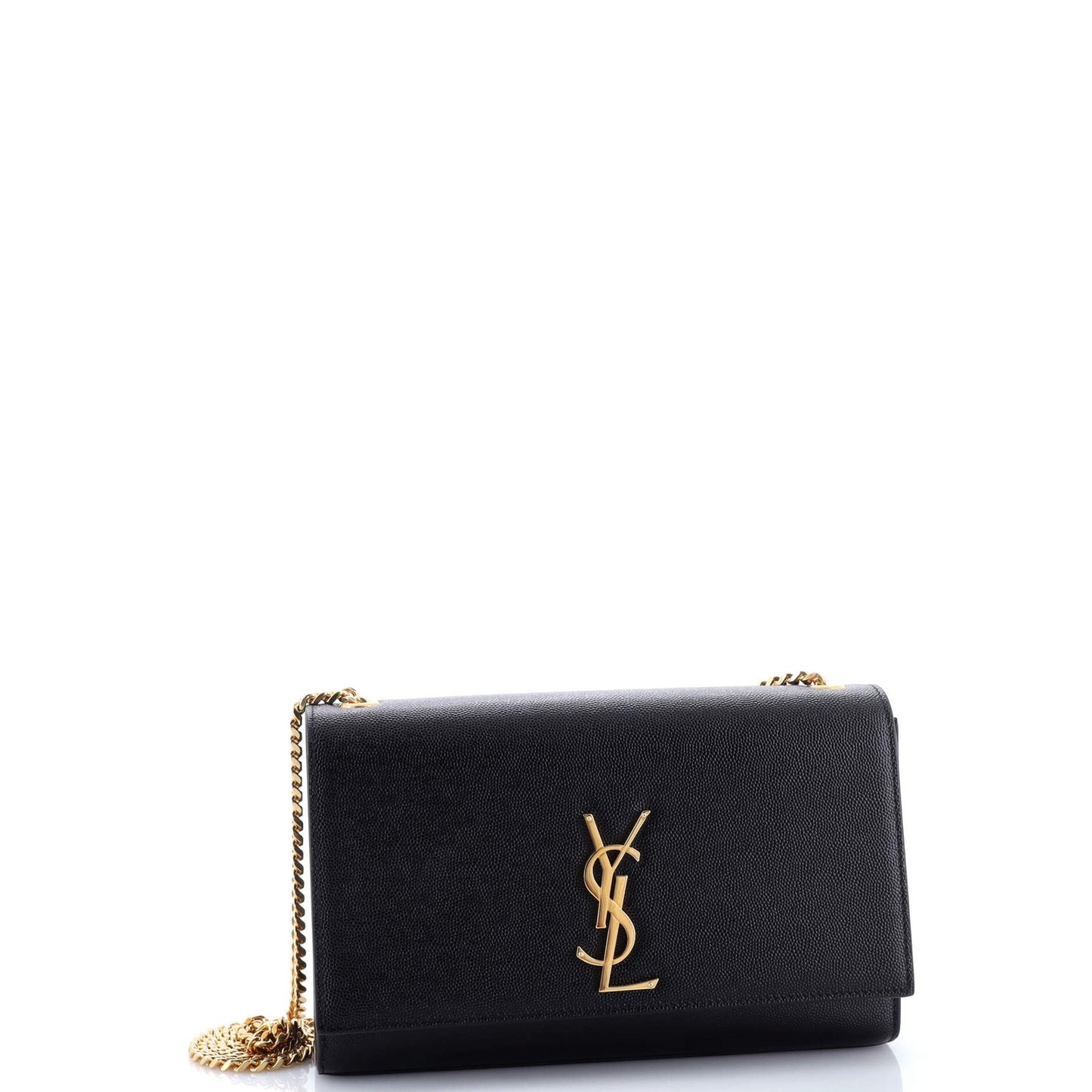 Saint Laurent Classic Monogram Crossbody Bag Grainy Leather Medium