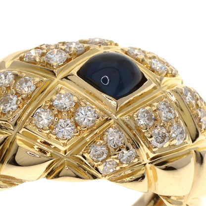 Chaumet Belcordriere Sapphire Diamond Ring K18