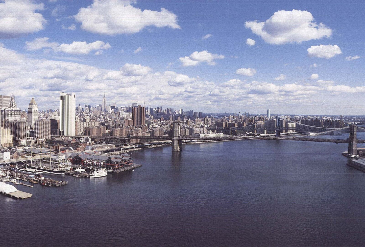 James Blakeway New York Panorama " Poster Photography, Blue Manha