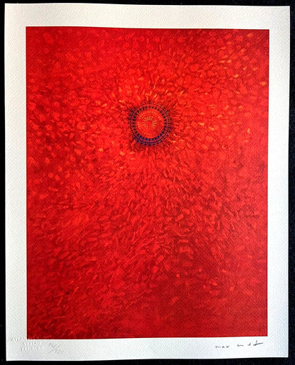 Max Ernst Lithograph Coa Signed Op Numbered By Hand