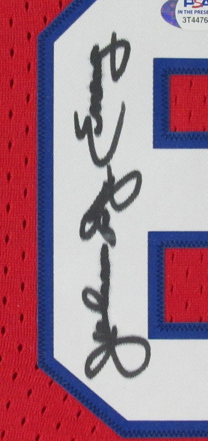 Julius Erving Hof Signed Basketball Jersey 76Ers