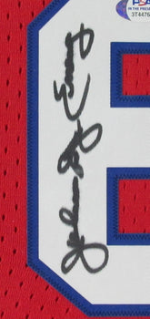 Julius Erving Hof Signed Basketball Jersey 76Ers