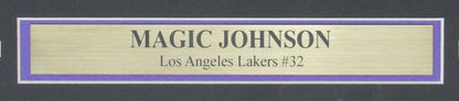 Magic Johnson La Lakers Signed/Autographed 16X20 Si Photo Framed Beckett 149212