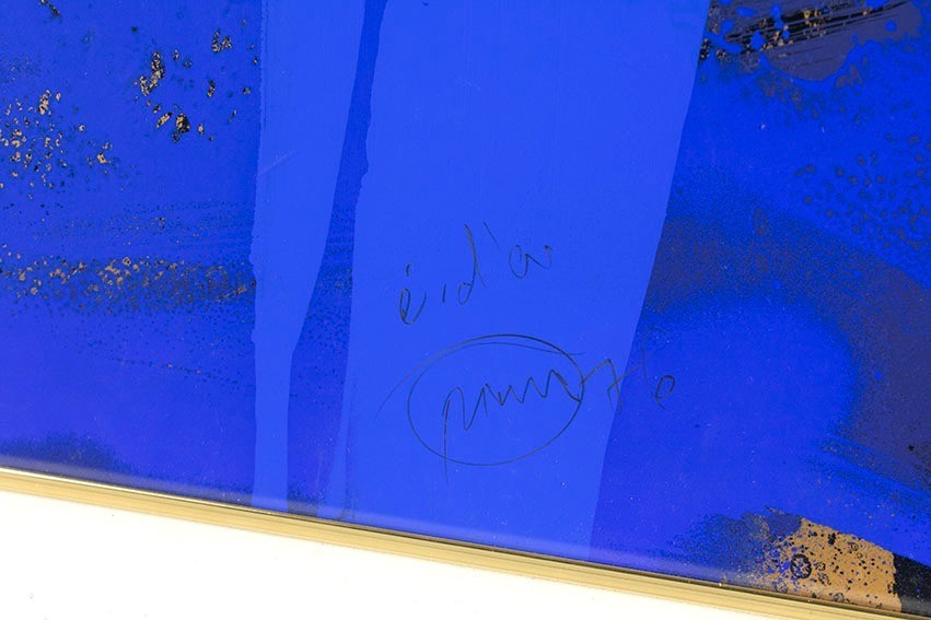 Otto Piene "Untitled" 1976 Eda Edition Signed Silkscreen Zero Group German