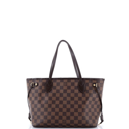 Louis Vuitton Neverfull Tote Damier Pm