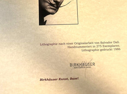 Salvador Dal - Lithograph Coa Signed Op Numbered In Pencil