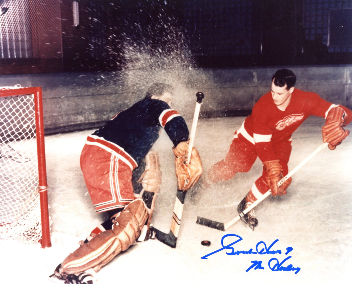 Gordie Howe Mr. Hockey Autographed 8X10 Photo Detroit Red Wings