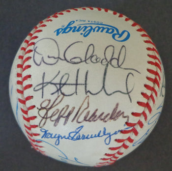 1987-88 Twins Team Signed (17) Oal Baseball Puckett Oliva Blyleven (Hof) 155684
