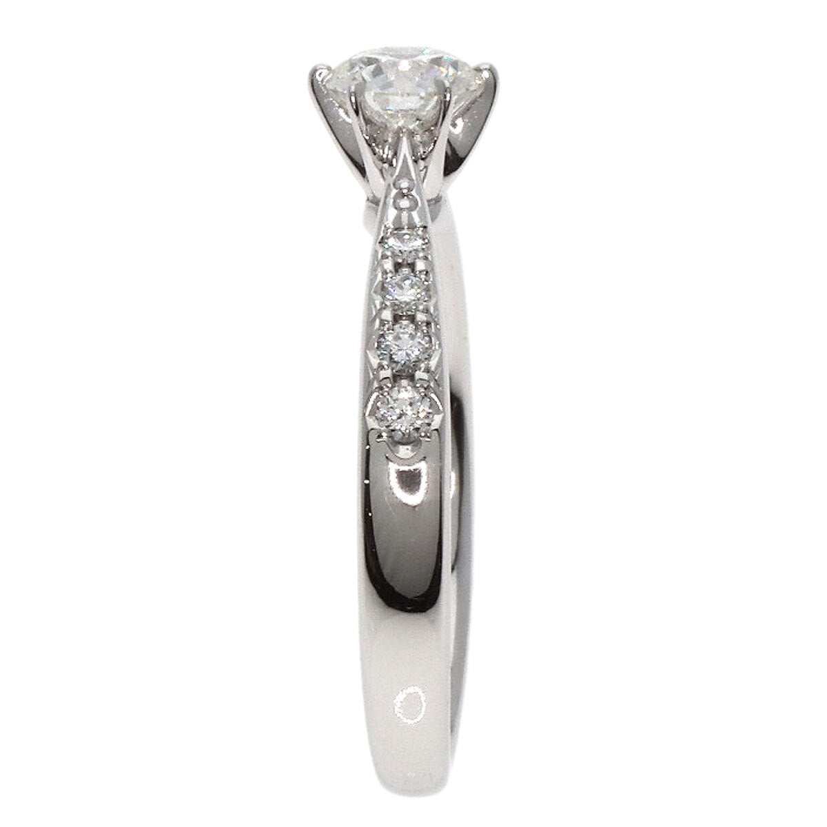 Tasaki   Ring 1P Diamond Platinum Pt950