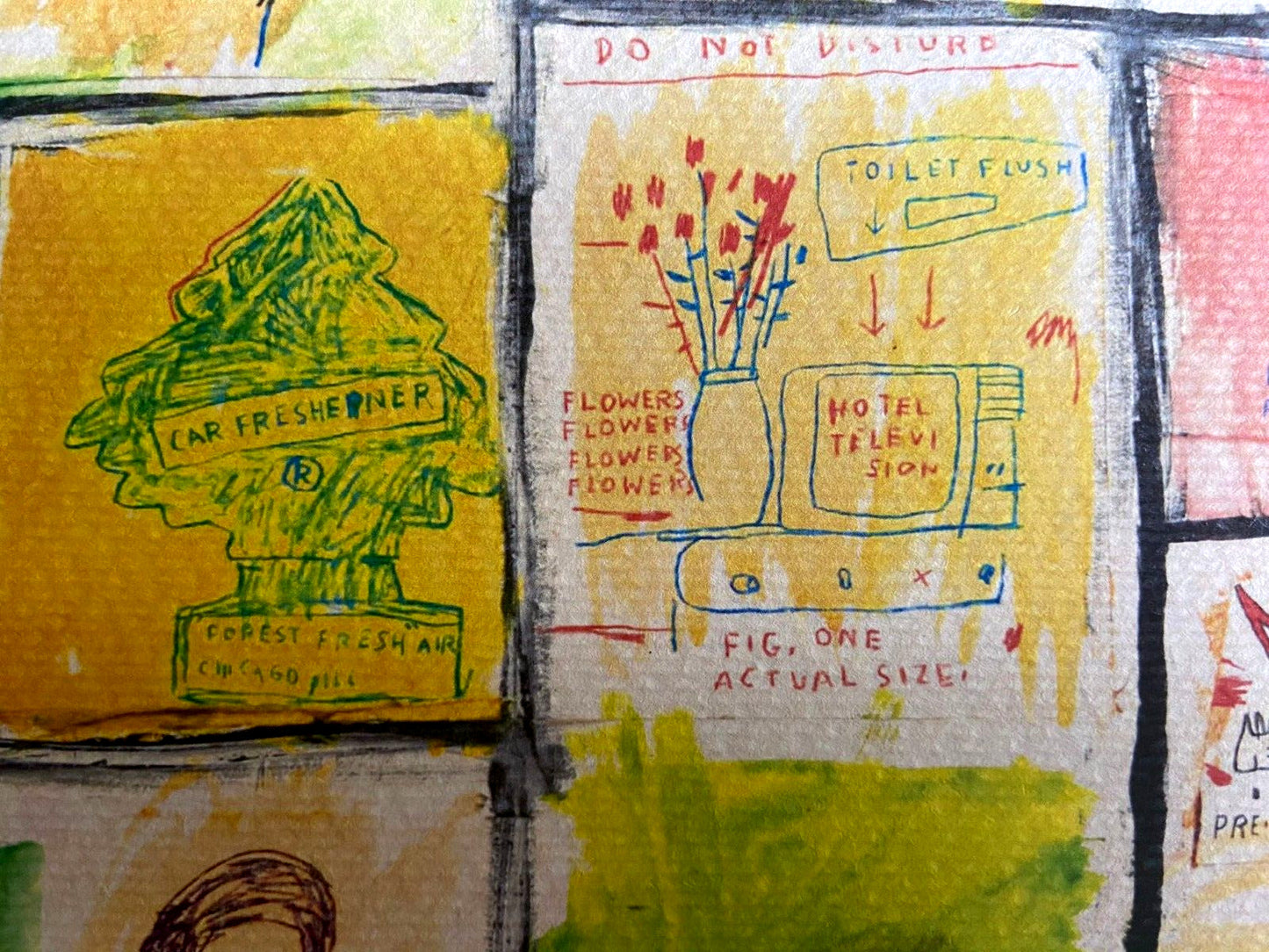 Jean-Michel Basquiat Lithograph Signed Numbered In Pencil