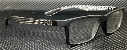 RAY BAN RX8901 5263 Gloss Black Rectangle Men's 55 mm Eyeglasses