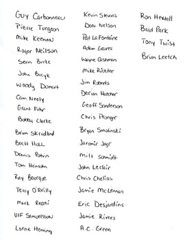 Boston Garden Multi Autographed 12X19 Photo