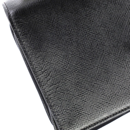 Prada Chain Flap Crossbody Bag Tessuto And Saffiano Leather Medium