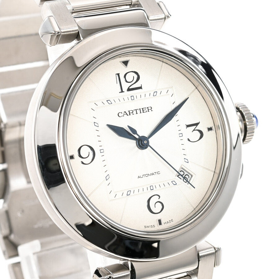 Cartier Pasha De Cartier Wspa0009 Silver Case Size 41Mm Men'S Used Watch #3124